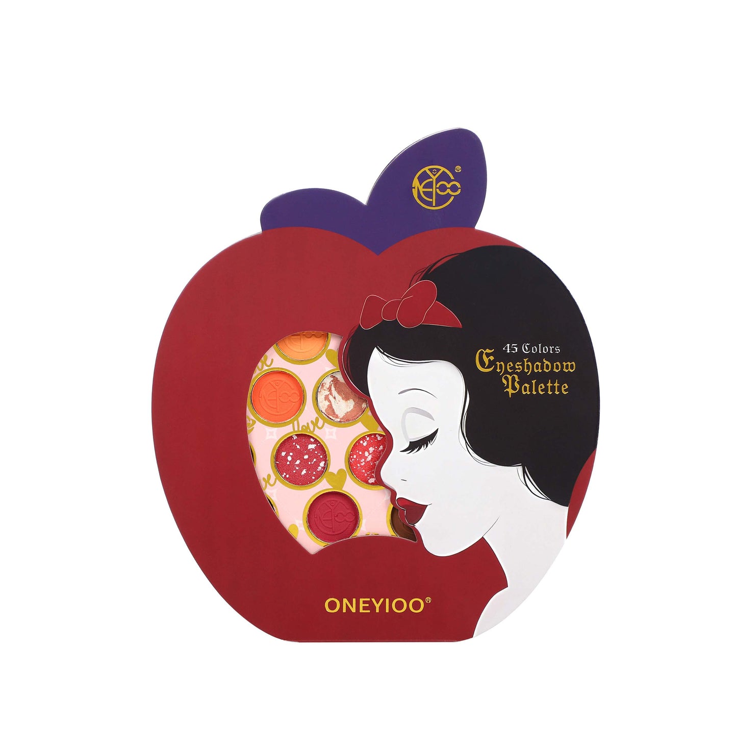 45-Color Eye Shadow Disney Snow White's Apple